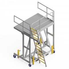 OEM00409 Conveyor Feed Safety Access Platform