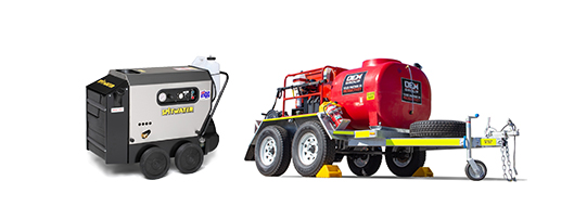 Hire Pressure Cleaner, Steprite Access Platform and Pressure Cleaning Trailer