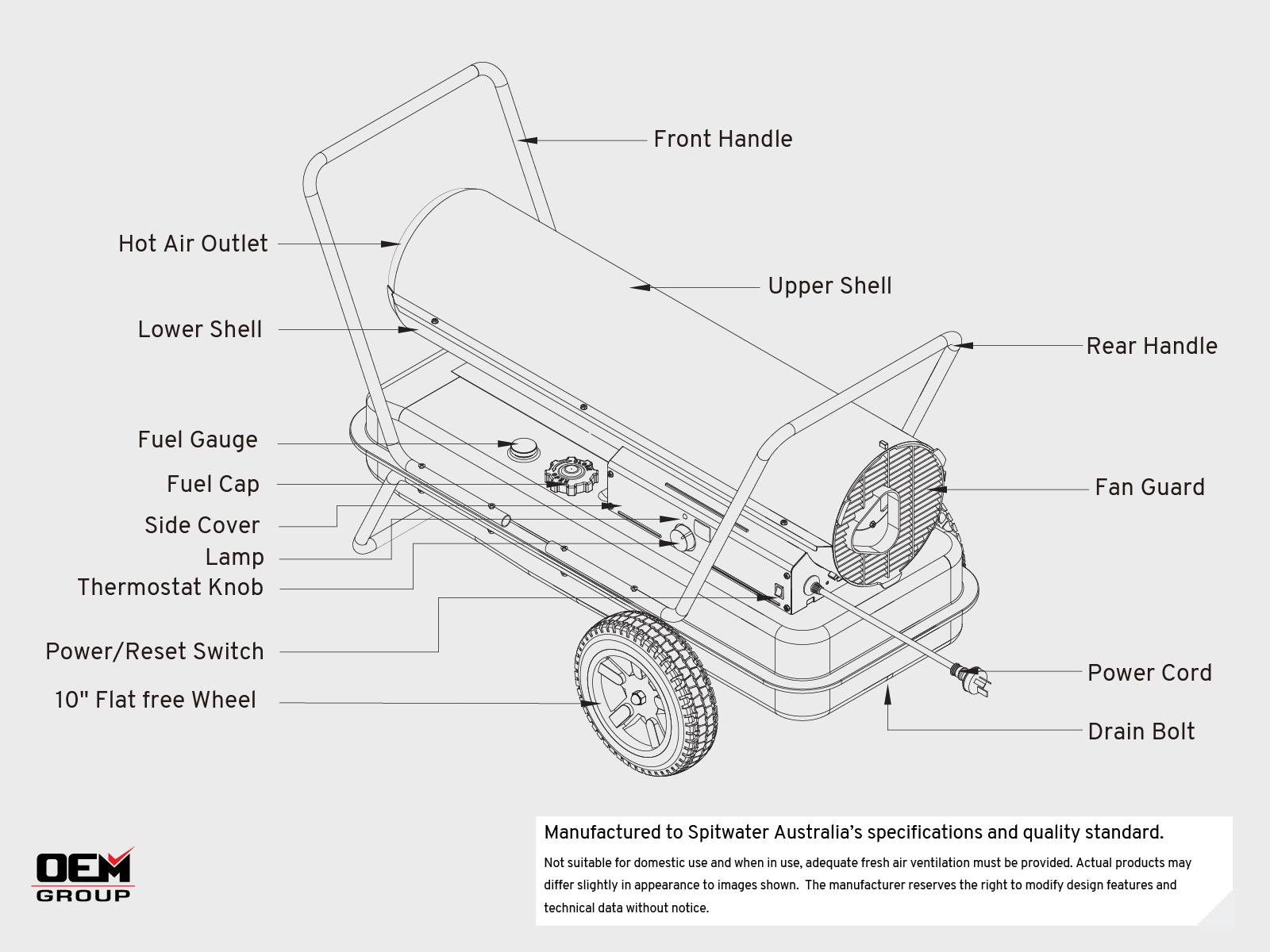 DC50 Manual Outline Diagram