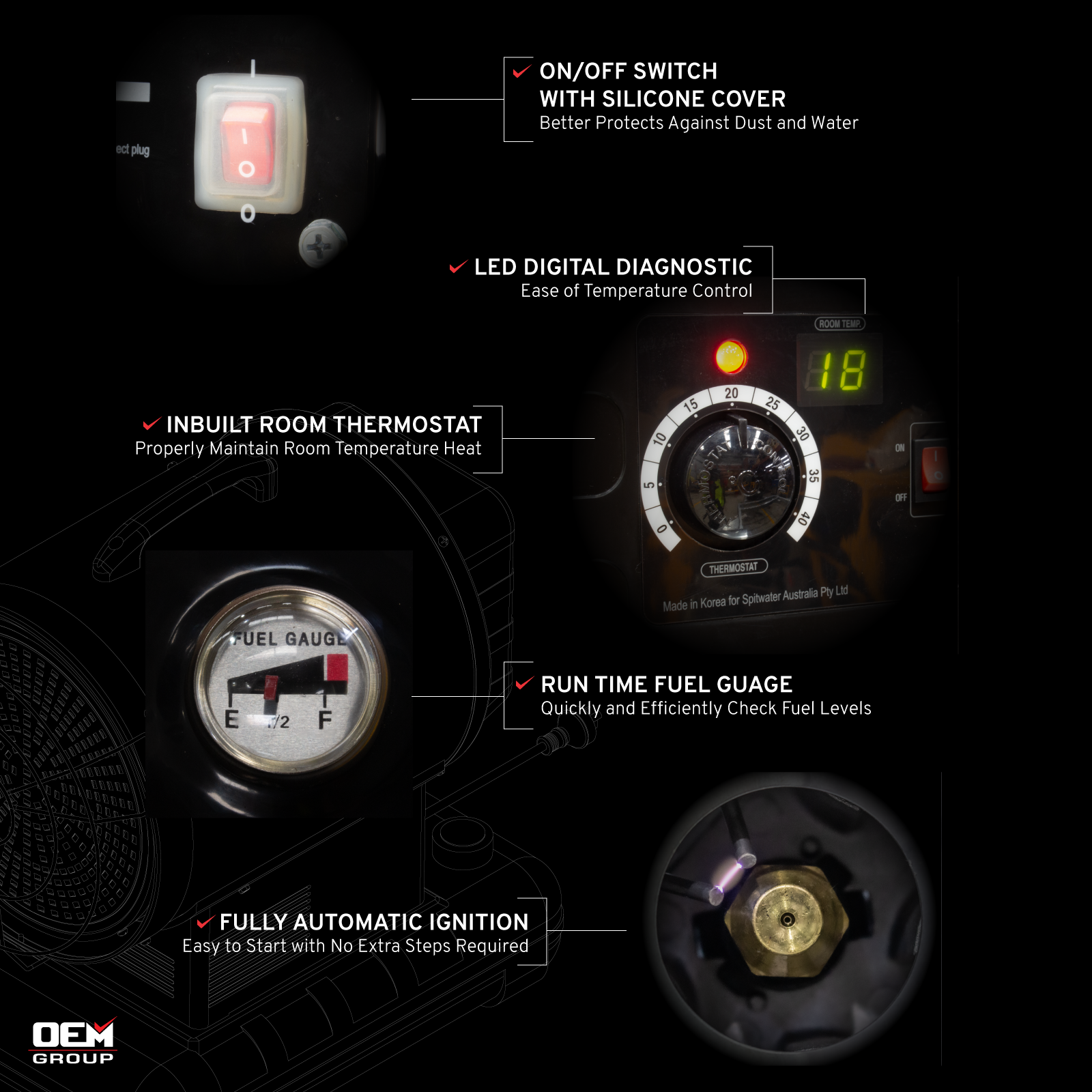 DI16 JETFIRE Diesel Feature Descriptions