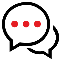 CONSULTATION speech bubble icon