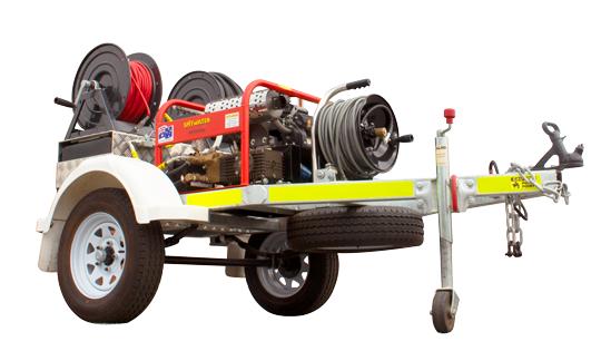 Commercial pressure washer trailer discount