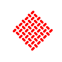 Checkerplate icon in red