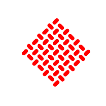 Fully Galvanised Construction Checkerplate icon in red