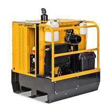 Spitwater Diesel Pressure Cleaner on White Background