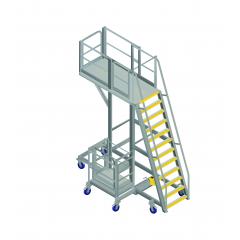 OEM01483 Air Cleaner Safety Access Platform with Lift