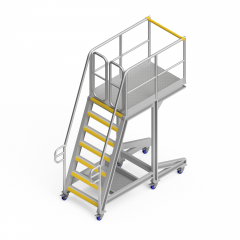 OEM00290 Engine Bay Safety Access Platform MODEL C CAT D11T