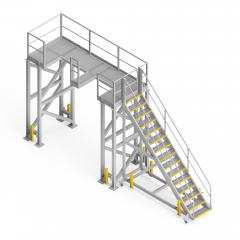 OEM00489 Tilt Cylinder Safety Access Platform  with Stairs MODEL C 994H