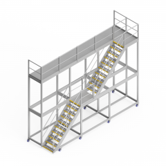 OEM00564 2 Tier Mining Truck Tray Safety Access Platform 785D 