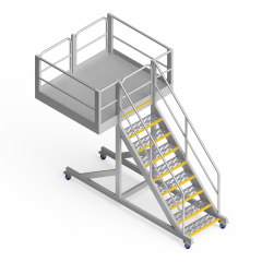 OEM00711 Engine Bay Safety Access Platform MODEL A Komatsu 475