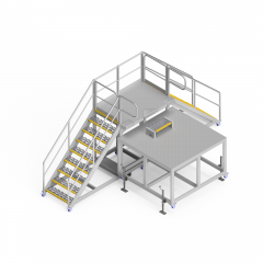 OEM01255 2 Work Area Radiator Safety Access Platform 793F