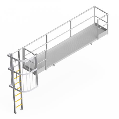 OEM00416  Chute Cover Safety Access Platform