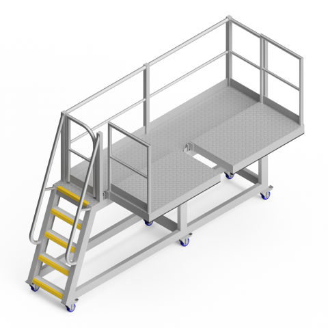 OEM00563 Scalping Screen Safety Access Platform