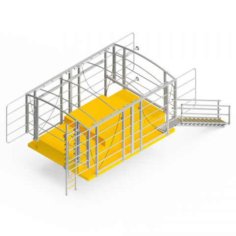 OEM00682 Belt Splicing Handrails  and Roof Cover