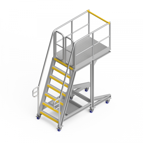 OEM00290 Engine Bay Safety Access Platform MODEL C CAT D11T