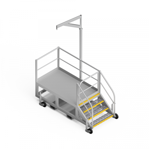 OEM00805 Wheel Nut Safety Access Platform Model B 785D