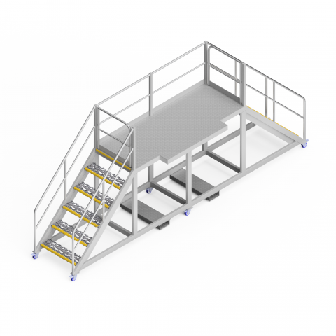 OEM01011 Radiator Safety Access Platform 793F