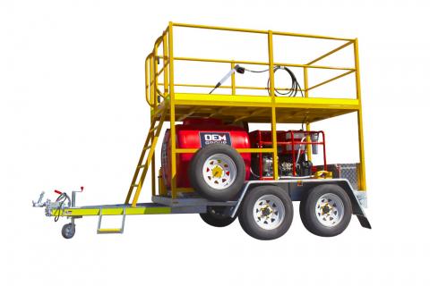 Workmate Hottie Pressure Cleaning Trailer