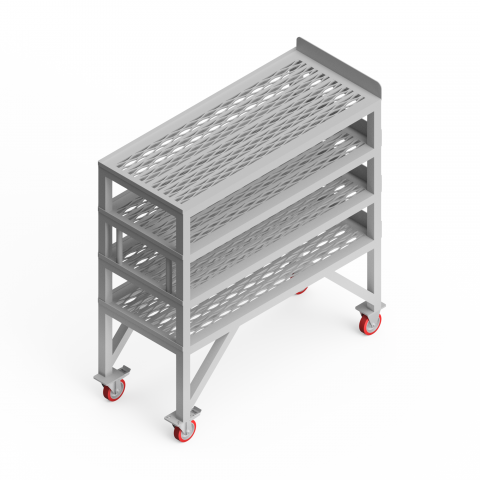 OEM00900 - MOBILE SHELVES