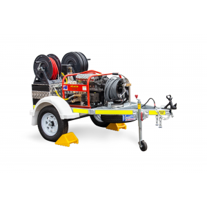 Wombat Jetter - Spitwater Jetting Trailer - White Background