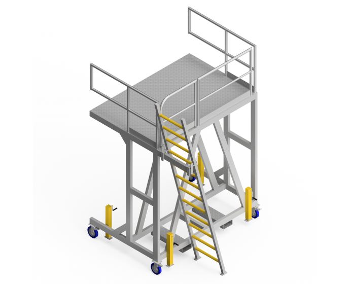 OEM00409 Conveyor Feed Safety Access Platform