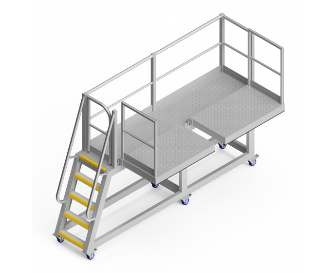 OEM00563 Scalping Screen Safety Access Platform