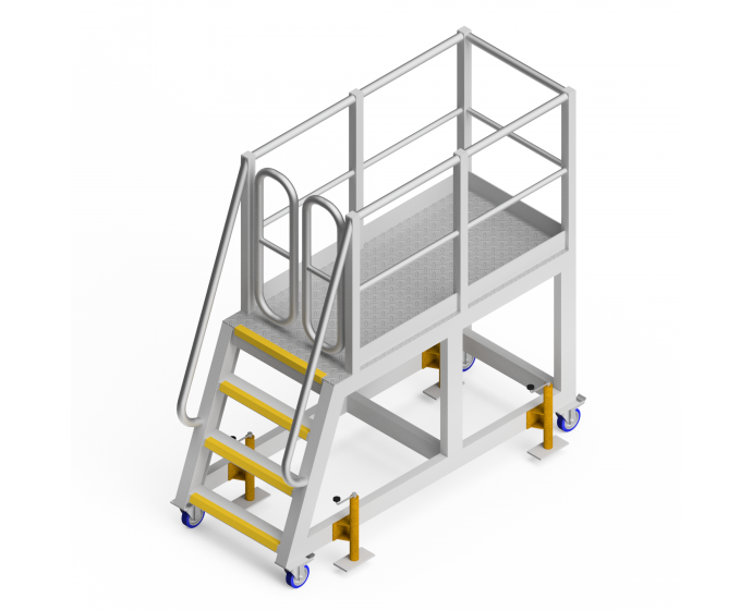 OEM00643 Crusher Hydroset Oil Tank Safety Access Platform