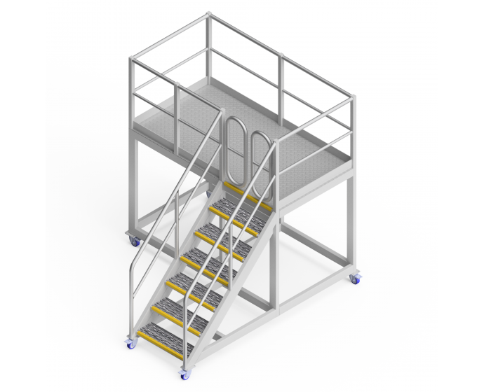 OEM01044 Ship Loader Scraper Safety Access Platform