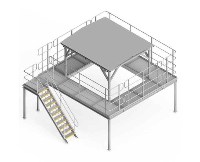 OEM01049 Sizer Maintenance Safety Access Platform