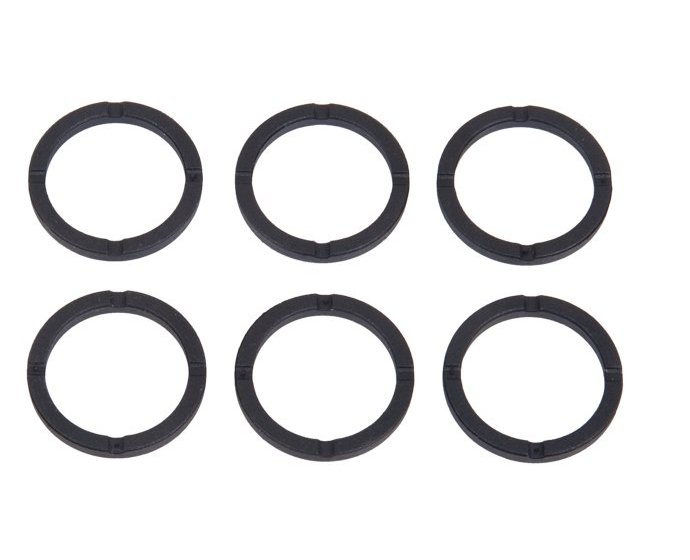Interpump Kit 155 13mm head rings set of 3.