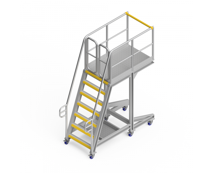 OEM00290 Engine Bay Safety Access Platform MODEL C CAT D11T