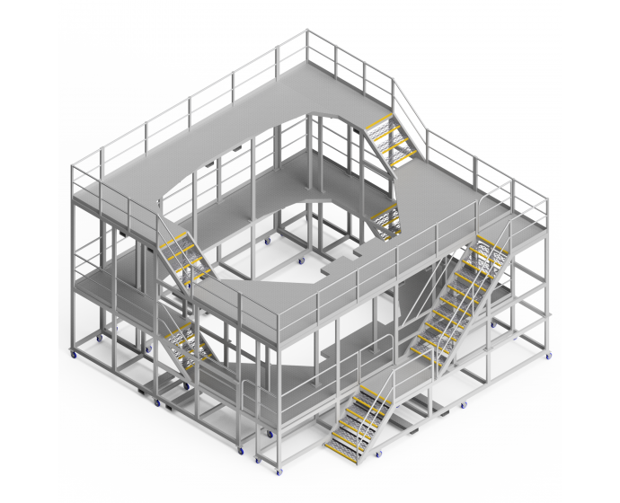 OEM00527 Multi Work Deck  Dipper Maintenance Platform