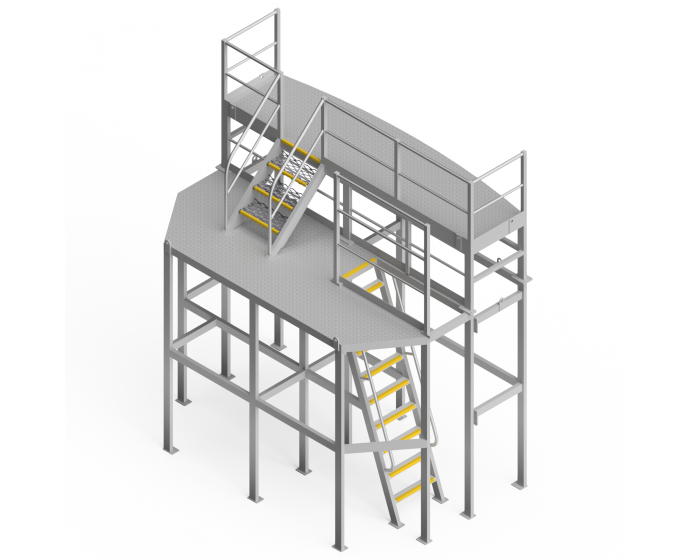 OEM00531 Two Level Dipper Maintenance Platform