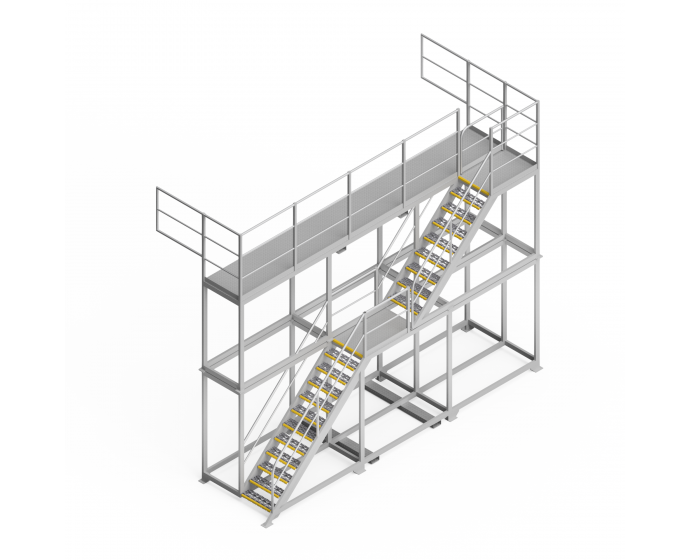 OEM00674 Mining Truck Tray Safety Access Platform 793-789