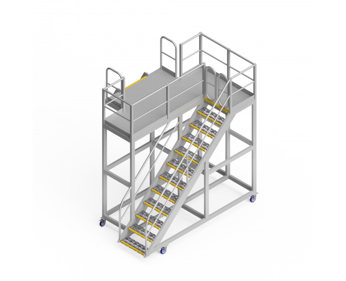 OEM00675 Right Hand Lift Cylinder Safety Access Platform MODEL B