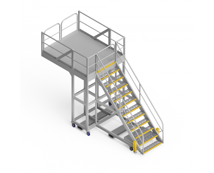 OEM00800 Centre Lift Cylinder Safety Access Platform D10T