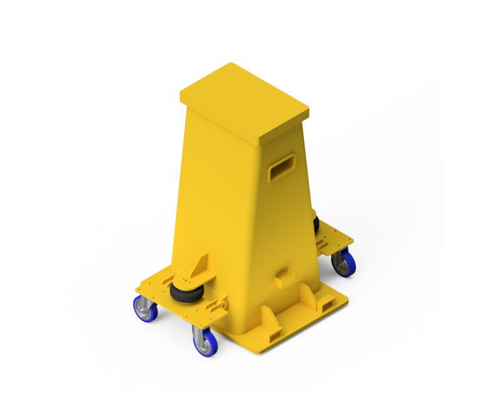 Mining truck hub stand Model B