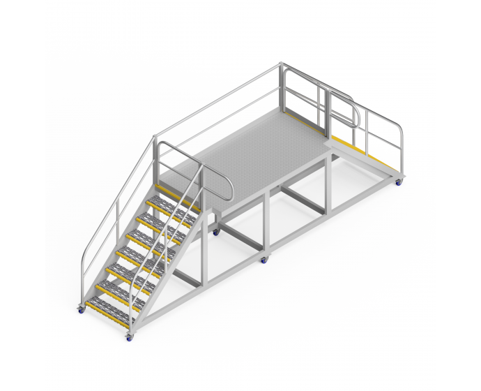 OEM00938 Radiator Safety Access With Work Platform 793