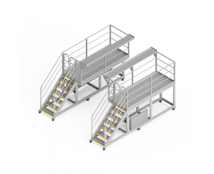 OEM00947 Dual Radiator Safety Access Platform