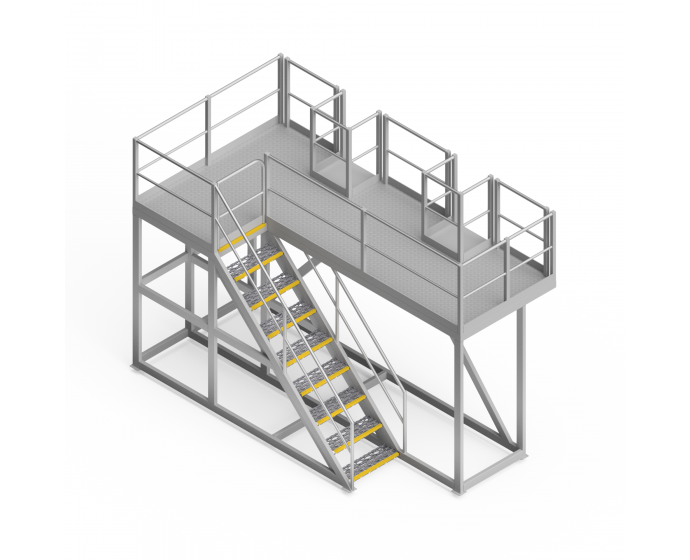 OEM01004 Rear Pin Safety Access Platform MODEL C 793