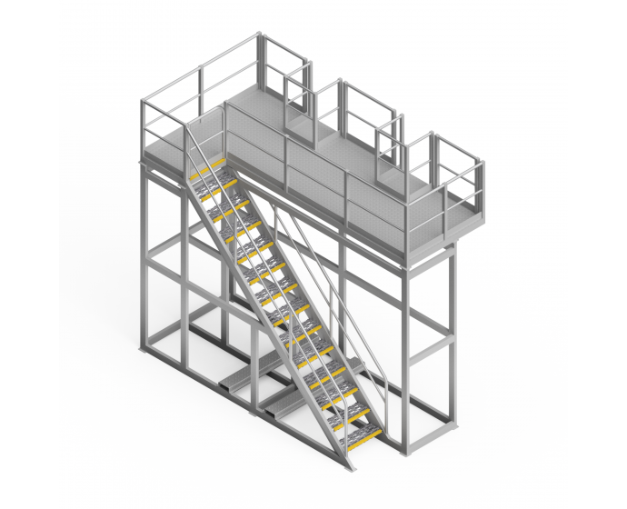 OEM01252 Rear Pin Safety Access Platform MODEL D 785C