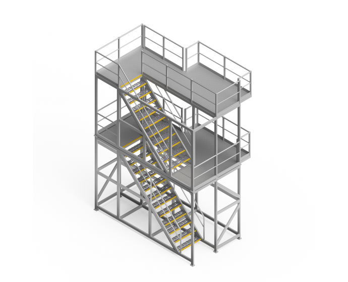 OEM01254 GPS Calibration Safety Access Platform CAT 793F