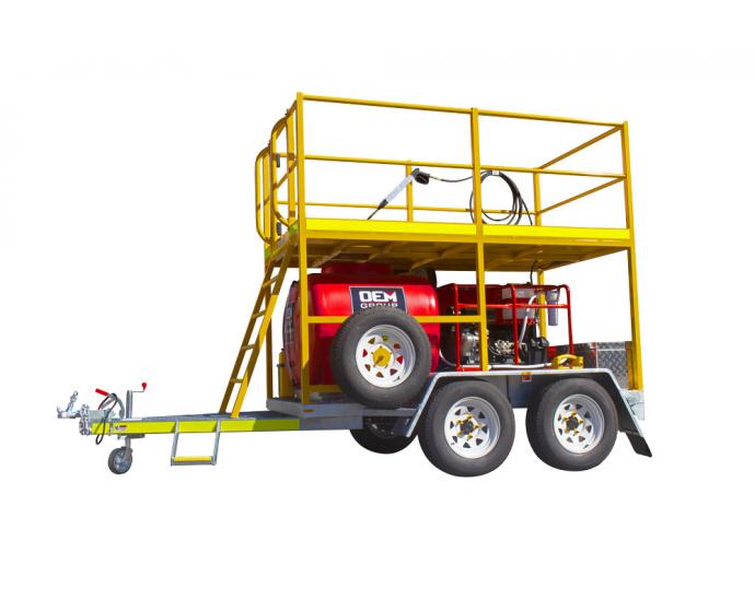 Workmate Hottie Pressure Cleaning Trailer