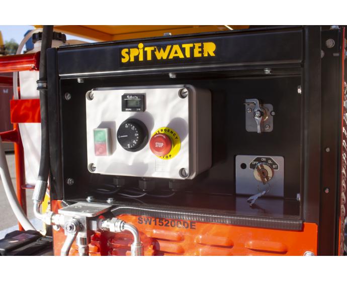 Workmate Hottie Spitwater Pressure Cleaner Controls