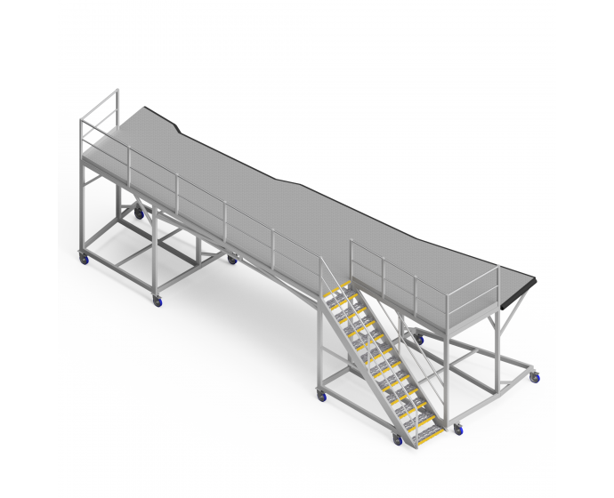 OEM01404 - OEM GROUP - HELICOPTER MAINTENANCE PLATFORM - FORWARD LEFT