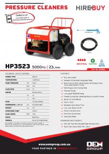 Spitwater HP3523_Product Flyer