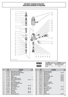 IP H560 Parts List