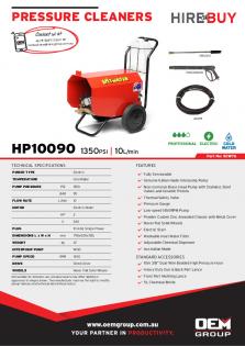 Spitwater HP10090_Product Flyer