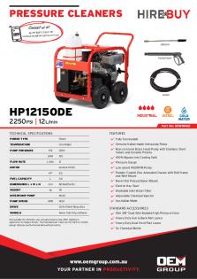 Spitwater HP12150DE_Product Flyer