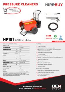 Spitwater HP151_Product Flyer